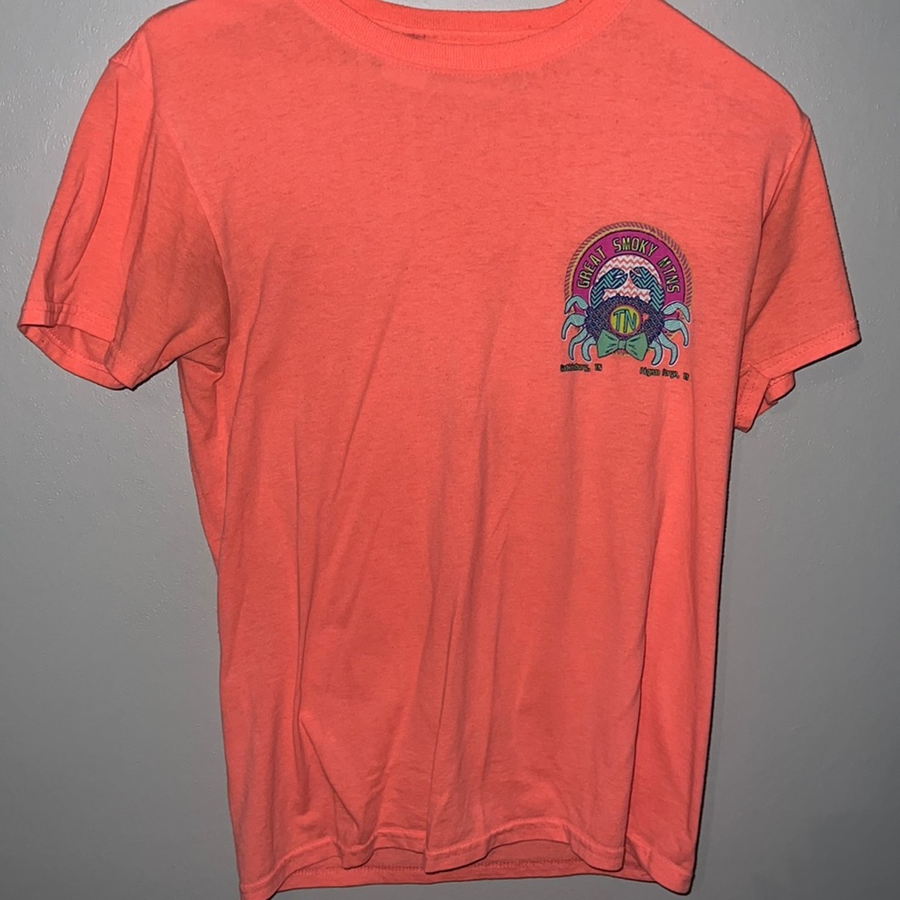 Orange fruit of the loom T-shirt